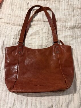 Spike and Sparrow brown purse
